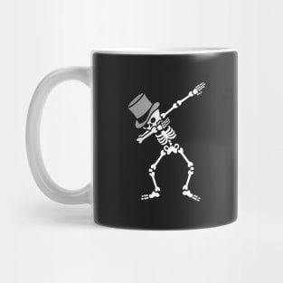 Dab Skeleton Bachelor party wedding high hat Mug